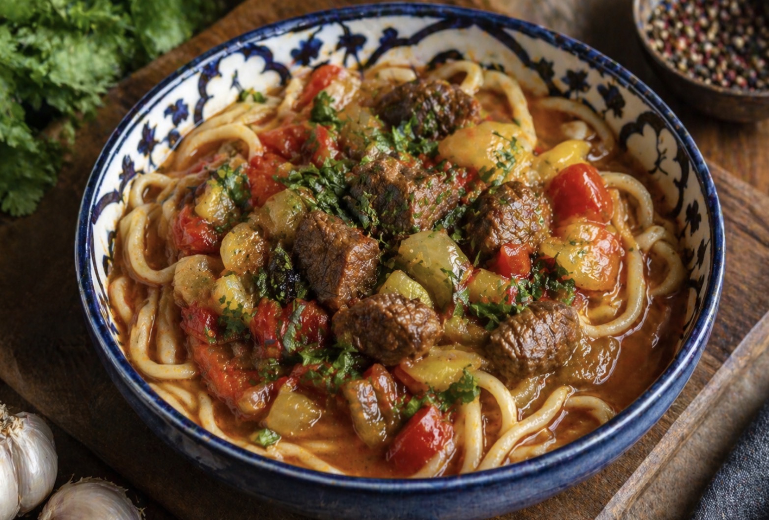 Этот лагман собирает всех за столом: простой рецепт, который вкуснее ресторанного