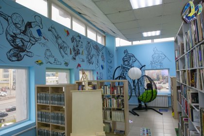 Творческие мастерские открыли в библиотеке Мурманска