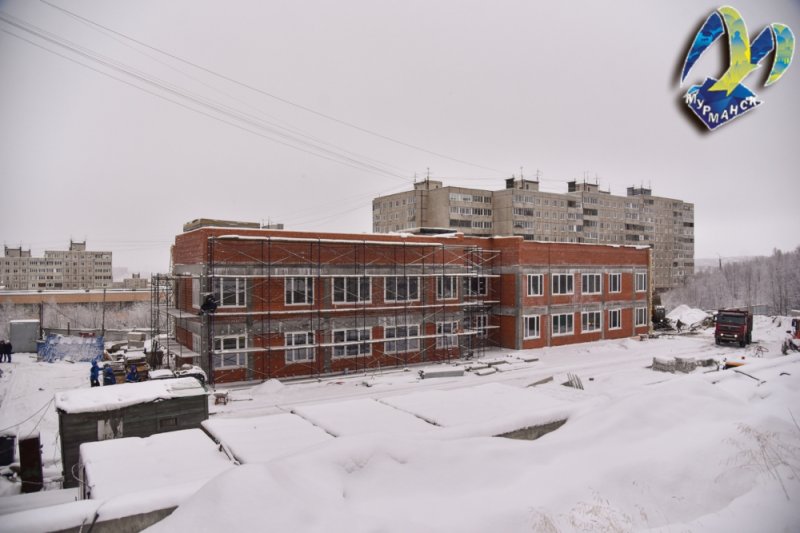 Завершается строительство детских садов на Орликовой и Достоевского в Мурманске