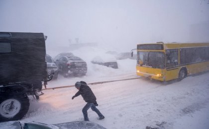 Как пережил снежный удар Кировск