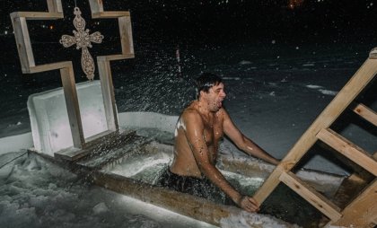 Крещенские купания прошли в 8 водоемах в 5 муниципалитетах Мурманской области