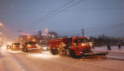 Уборка снега - самая обсуждаемая тема в соцсетях в Мурманской области