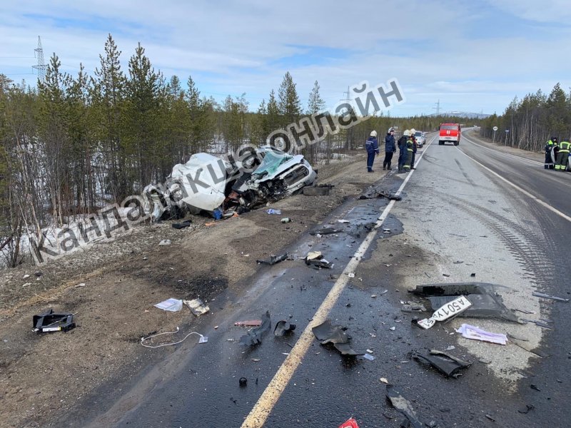 Погиб пассажир легковушки в аварии с фурой неподалеку от Полярных Зорь