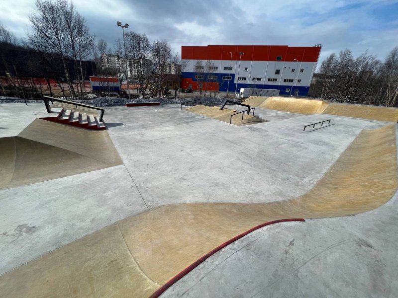 Самый большой скейт-парк региона открывается в Мурманске