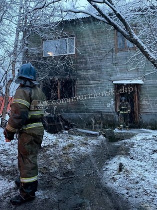 Попал в больницу пострадавший при пожаре в Больничном городке