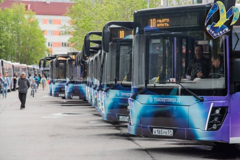 49 новых автобусов и троллейбусов выйдут на улицы Мурманска
