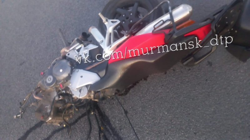 Насмерть разбился мотоциклист в Мурманске