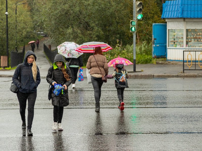 Сильный ветер и дождь ожидается в Мурманске