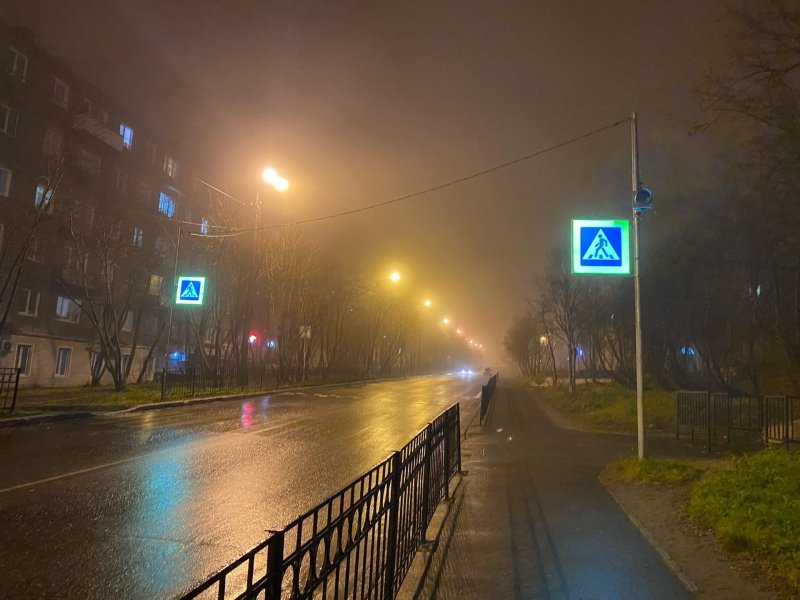 Еще 18 светодиодных дорожных знаков появится на улицах Кировска