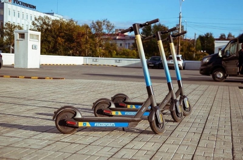 Более 96 тысяч раз воспользовались прокатом самокатов жители Мурманска Более 96 тысяч раз воспользовались прокатом самокатов жители Мурманска