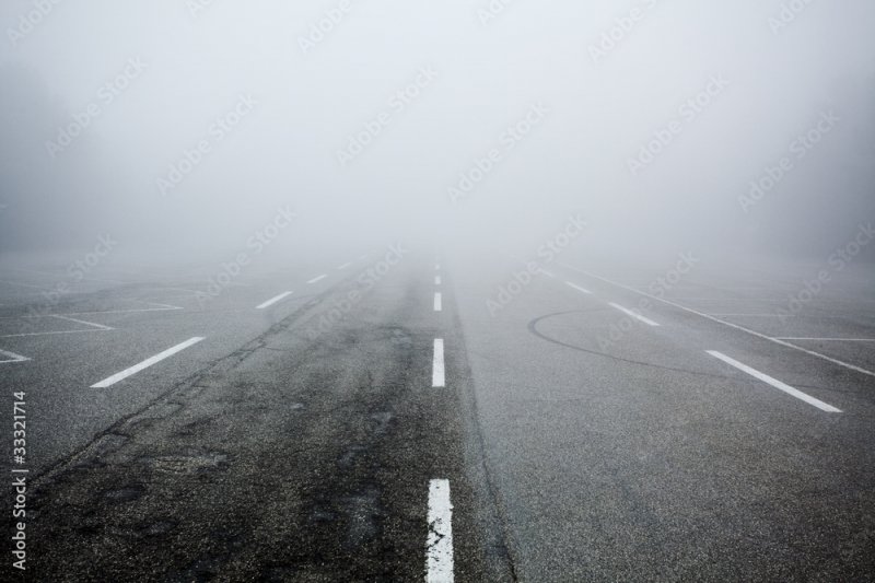 Плотный туман окутал Мурманск