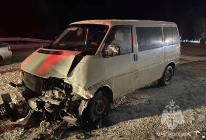 Двое получили травмы в лобовой аварии на трассе "Мишуково - Снежногорск"
