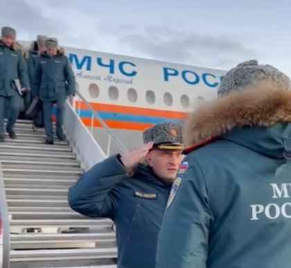 Глава МЧС России прилетел в Мурманск