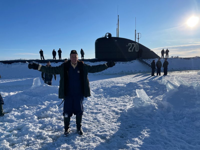 «Северный полюс»: начались съемки фильма о субмарине К-3