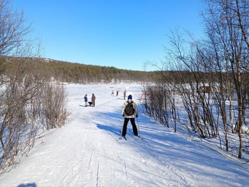 Прокладывать лыжные трассы до конца апреля будут на «Снежинке» в Мурманске