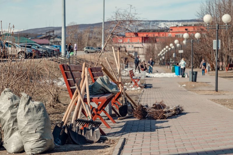 Мурманчан приглашают на общегородской субботник Мурманчан приглашают на общегородской субботник
