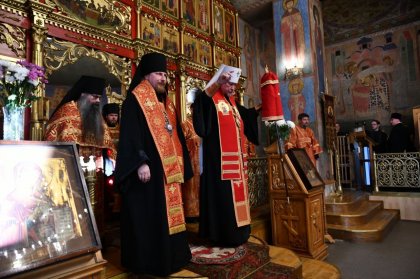 Ковчег с мощами святого великомученика Георгия Победоносца доставили в Мурманск