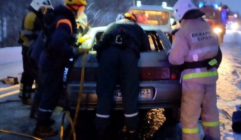 Пострадали люди: серия аварий произошла на трассе «Мишуково-Снежногорск»