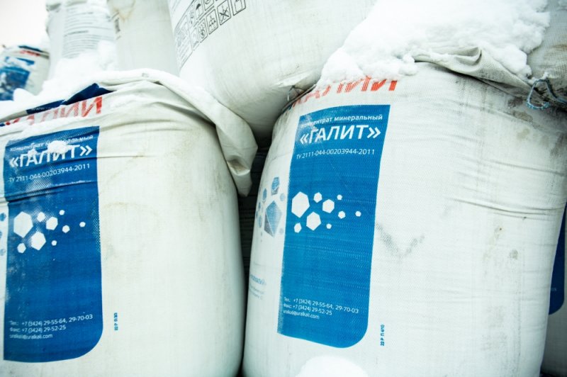 50 тысяч тонн противогололедного материала используют за сезон на дорогах Мурманска