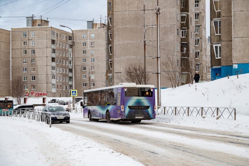 На четыре маршрута выйдут новые автобусы в Мурманске