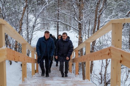 Экотропу «Беличий хвост» построили в Мурманске Экотропу «Беличий хвост» построили в Мурманске