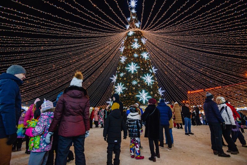 Серия праздников пройдет в честь открытия новогодних елок в Мурманске