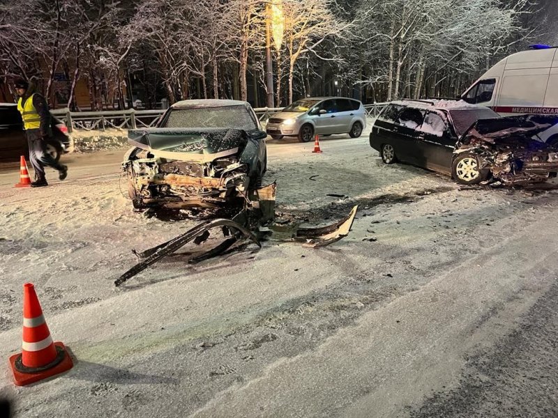 Пострадали трое: пьяный водитель устроил аварию в Мончегорске