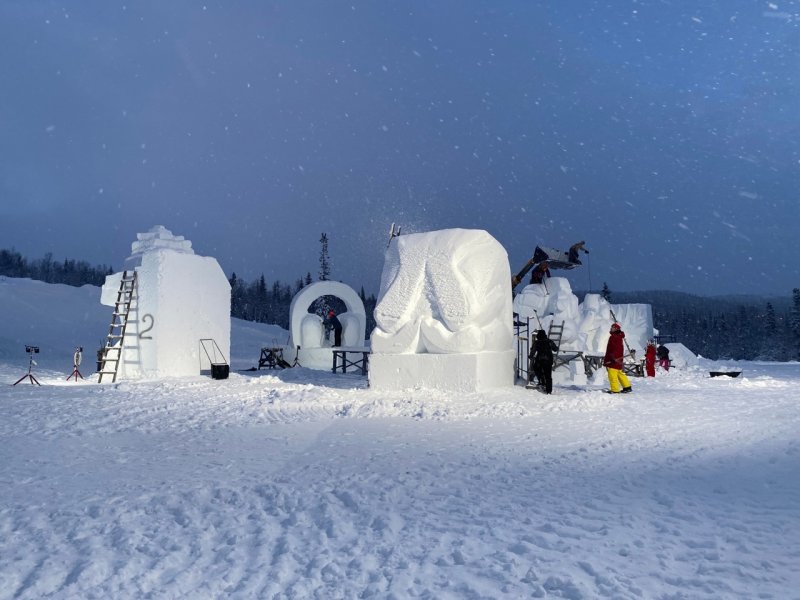 Мастеров из 14 городов объединил фестиваль «Снеголед» в Кировске