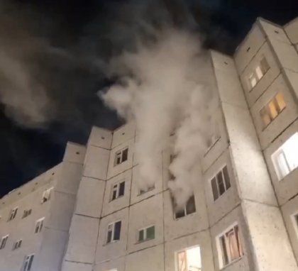 Без отопления из-за пожара остались жильцы дома в Коашве