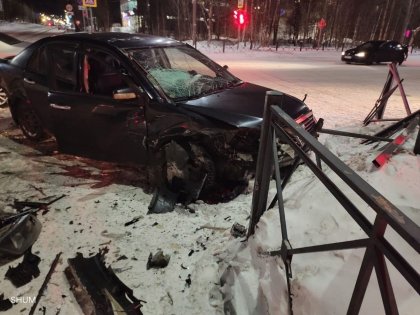 Оба водителя ехали на красный: серьезная авария в Мончегорске