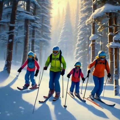 Перенесены семейные лыжные забеги в Мурмашах