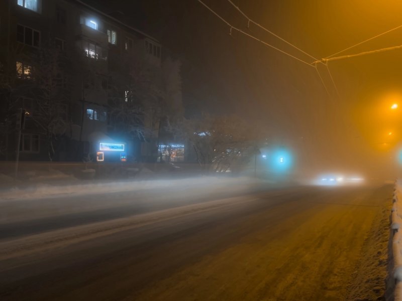 Сегодня была самая холодная апрельская ночь в 21 веке в Мурманске