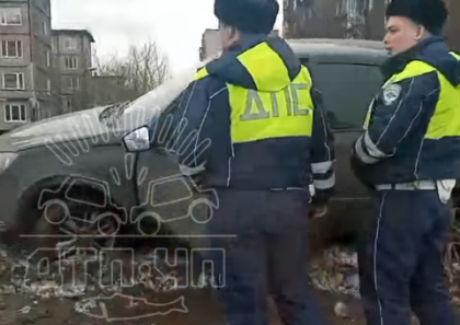 Соцсети: пьяного водителя обезвредили в Мурманске