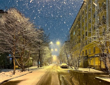 Снежная погода будет в начале мая в Мурманской области
