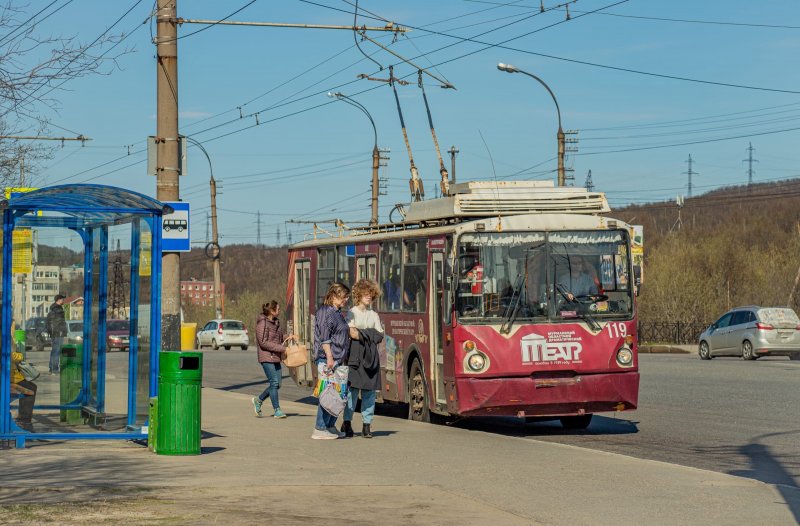 Известно подробное расписание общественного транспорта на 9 мая в Мурманске
