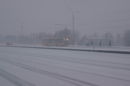 100 кубометров снега вывезли в Мурманске