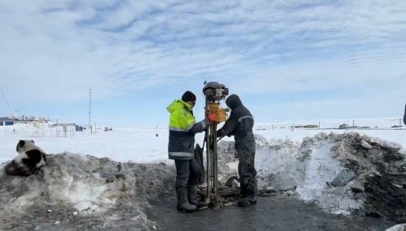 Систему мониторинга мерзлоты запустили на острове Врангеля