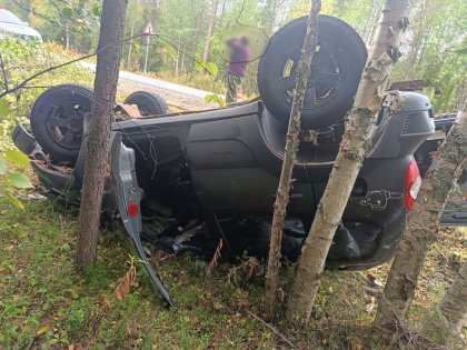 Водитель заснул за рулем по дороге из Верхнетуломского