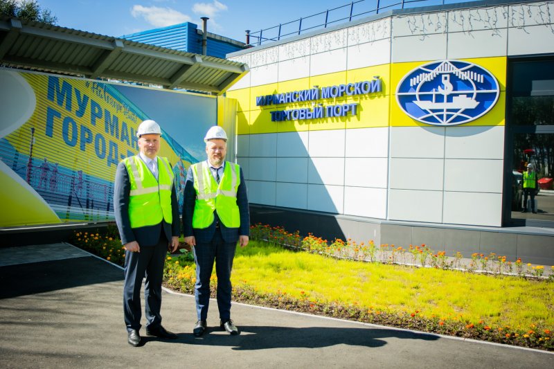 Министра экологии поразил Мурманский морской торговый порт