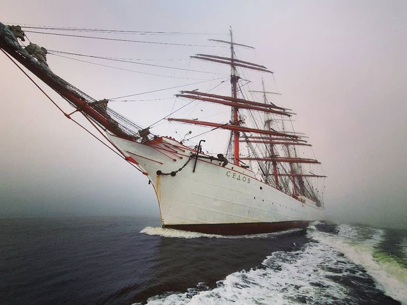 Барк «Седов» появится на юбилейной марке к 100-летию