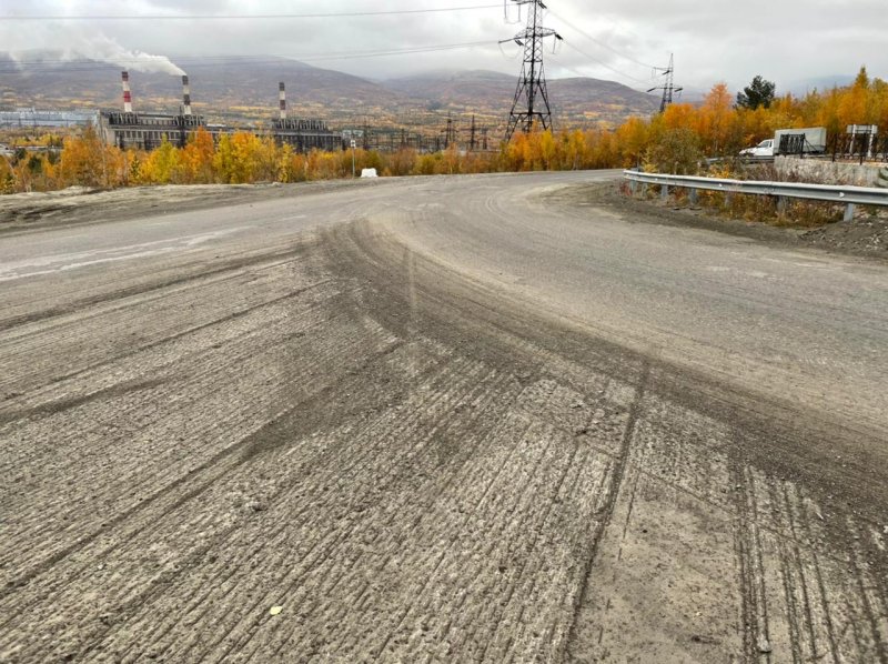 Объездную дорогу в Апатитах отфрезеровали