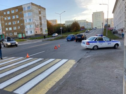 Подростка сбила иномарка в Североморске