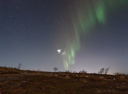 Космическую медузу видели в небе над Мурманской областью