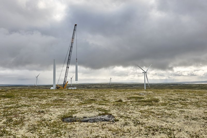 Построена половина ветропарка в районе Териберки