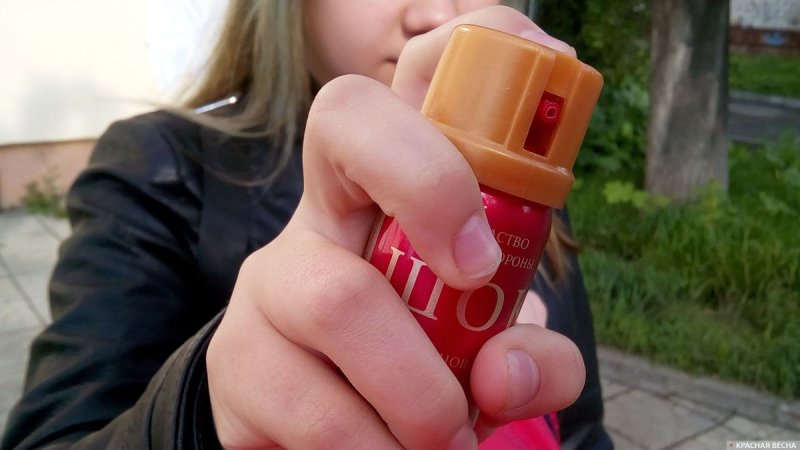 В глаза ребенку мурманчанка прыснула перцовым баллончиком