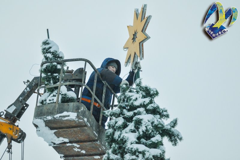 224 световых конструкции украсят Мурманск