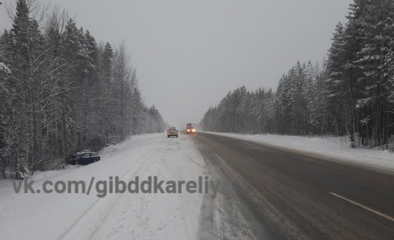 Погиб в аварии при обгоне в Карелии водитель из Мурманской области