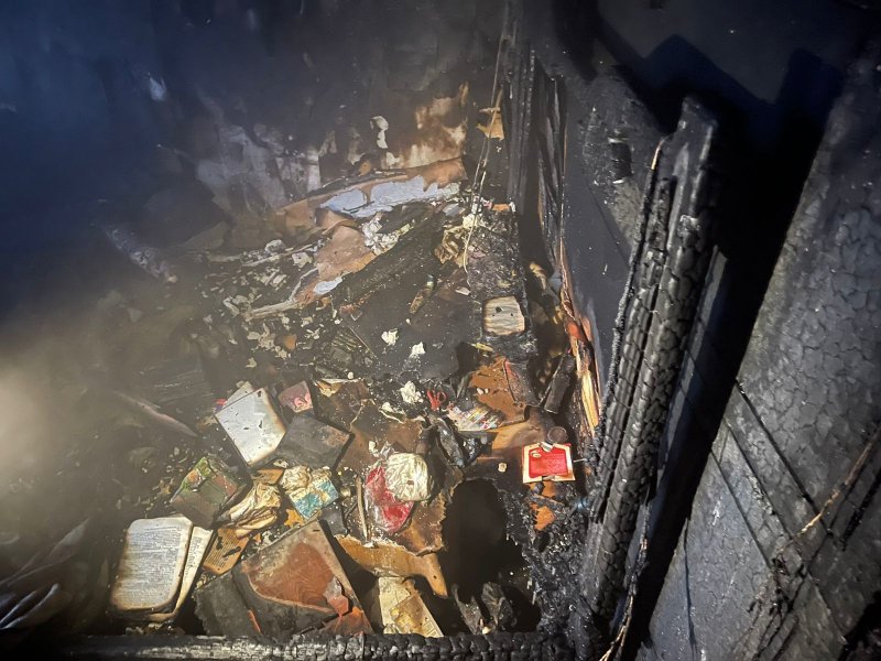 Погибла мурманчанка при пожаре в квартире