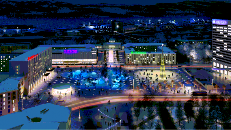 Обсудить проект благоустройства площади «Пять углов» приглашают в Мурманске