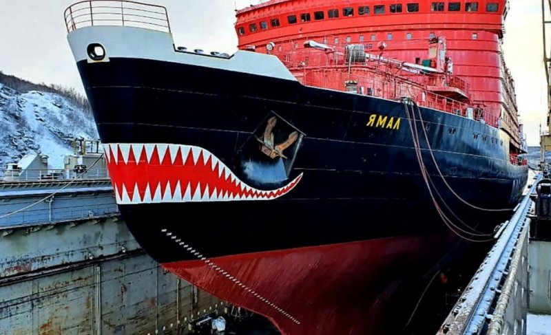 Восстановили хищную улыбку  "Ямала"